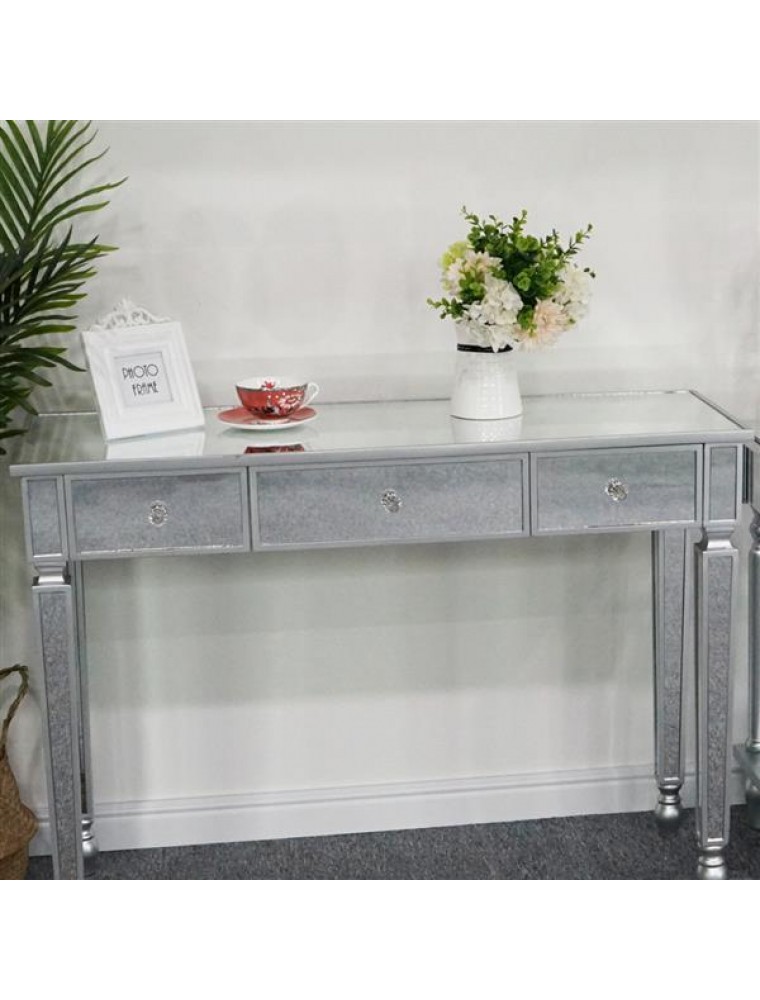 Fch Three Drawers Mirror Table Dressing, Can You Use A Console Table As Dressing