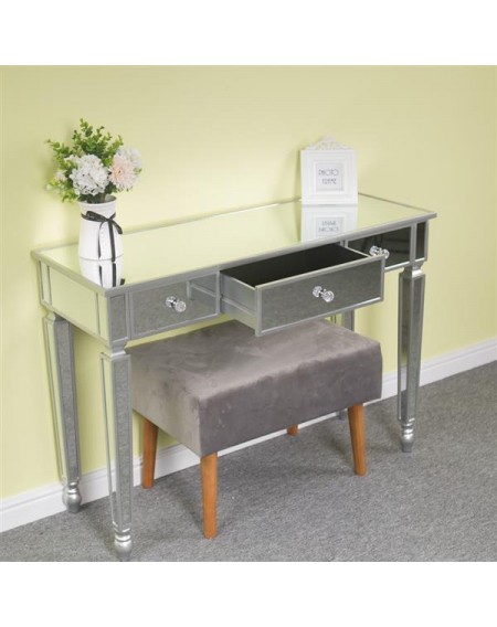 FCH Three Drawers Mirror Table Dressing Table Console Table