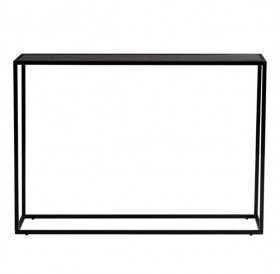 [US-W](106 x 28 x 76)cm Grey Wood Grain Simple Single Layer Console Table